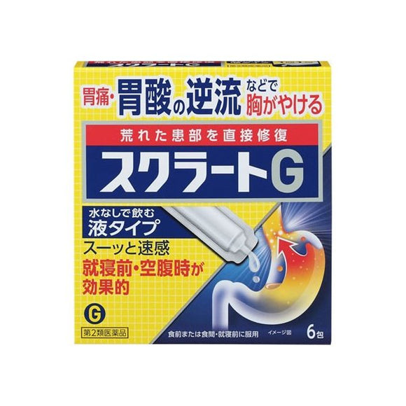 【Second Class Drugs】LION Liquid Type G Stomach Medicine 6 Packs