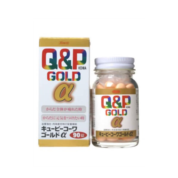 【Third Class Medicinal Drugs】Cupy Kowa Q&P GOLDα 160 Tablets