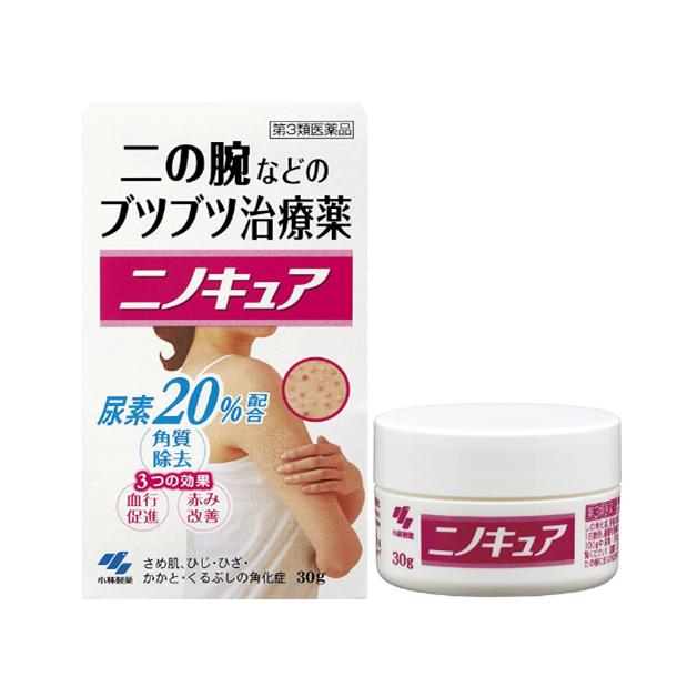 【第3類醫藥品】小林製藥 Ninocure 去雞皮膚軟化毛囊膏30g/盒