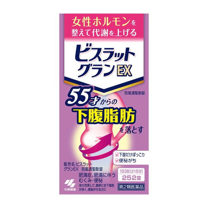 小林製藥 Bisrat Gran EX 防風通聖散減脂錠