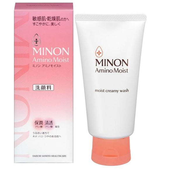 MINON AminoMoist Sensitive Skin Dry Skin Cleanser 100g