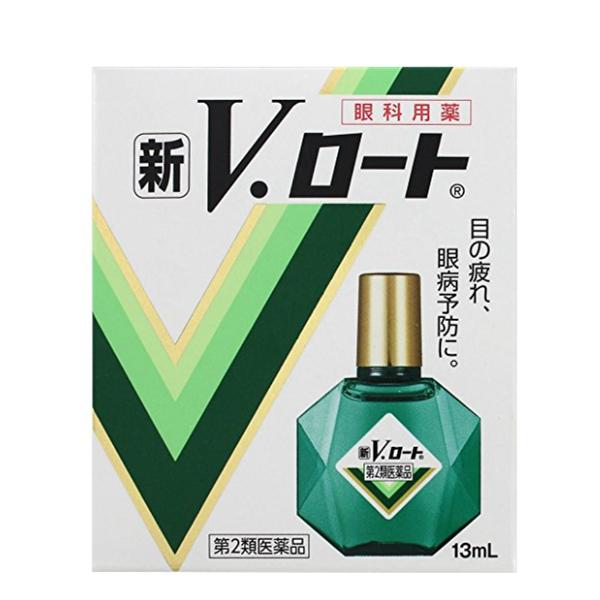 【Second Class Drugs】ROHTO New V.ROHTO Eye Drops 13ml/Bottle Cooling 3
