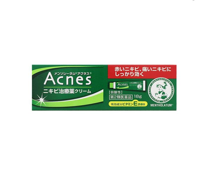 【Class 2 Pharmaceuticals】Mentholatum Acnes Acne Ointment 18g/bottle