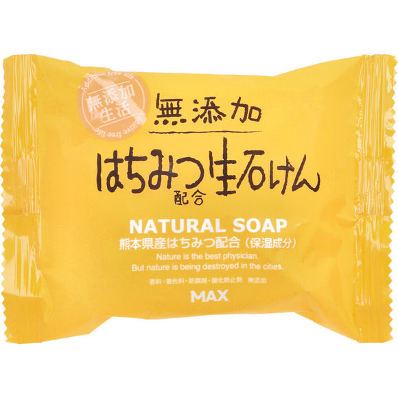 Additive-free Kumamoto honey with raw soap 80g