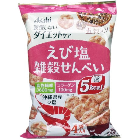 ASAHI Multigrain Shrimp Senbei 22g x 4 bags