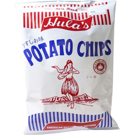 Hula American Potato Chips Thin Salt Flavor 160g