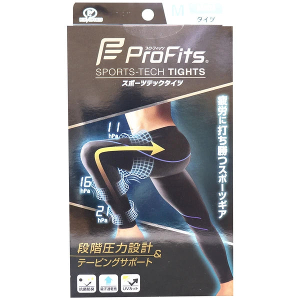 ProFits Sports Tech Tights 運動壓力緊身褲 男款 M尺寸