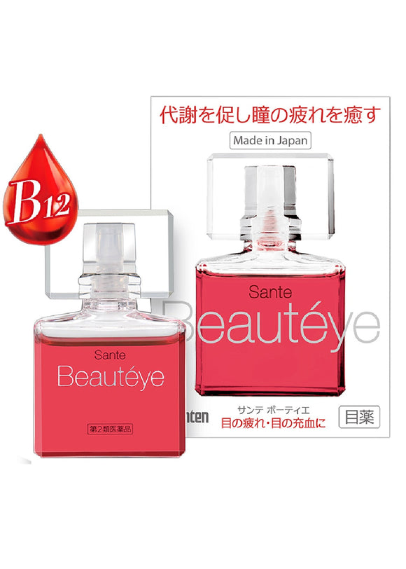 [Second-class pharmaceutical products] Santen Pharmaceutical Beauteye Rose Eye Drops 12ml/bottle Cooling feeling 2