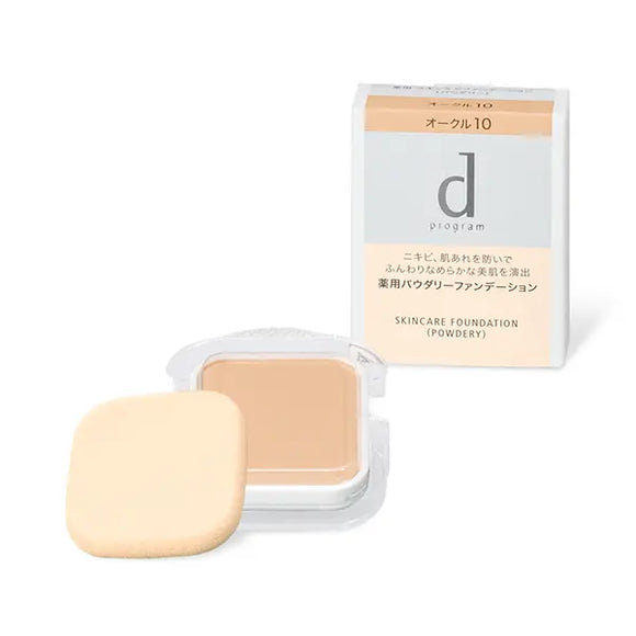 Shiseido d program Sensitive Topic Medicated Powder SPF 17 PA++ Refill Pack