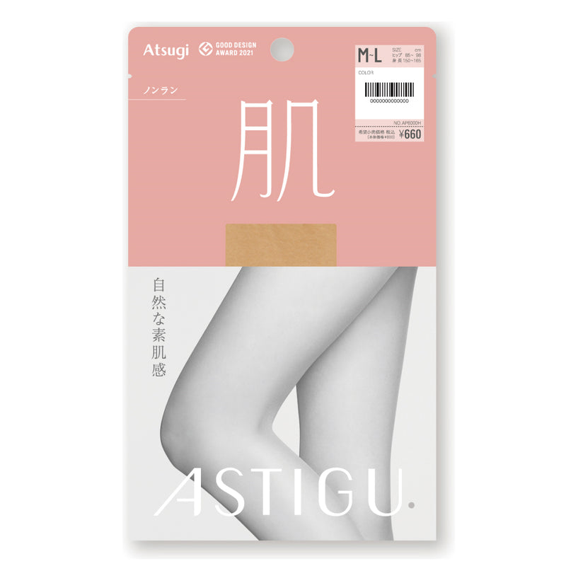 ASTIGU 肌 裸肌感絲襪 米色 M-L