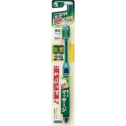 Kobayashi Pharmaceutical Raw Leaf Toothbrush Soft (Cannot choose color)