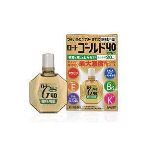 [Class 3 medicines] ROHTO GOLD 40 middle-aged and elderly eye drops 20mL coolness 0