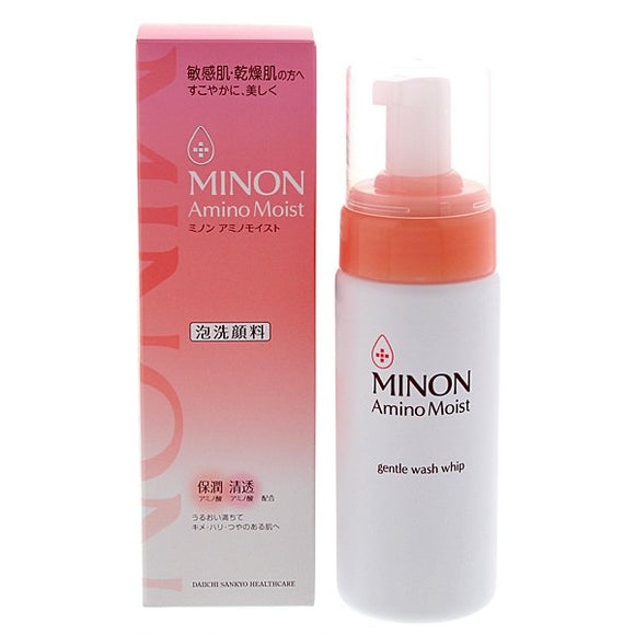 MINON AminoMoist 敏感肌乾燥肌 鎖水潔顏慕斯150ml