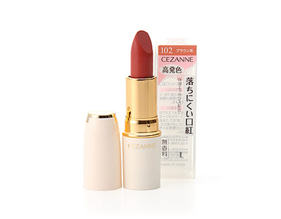 CEZANNE Moisturizing Lipstick N102 Brown