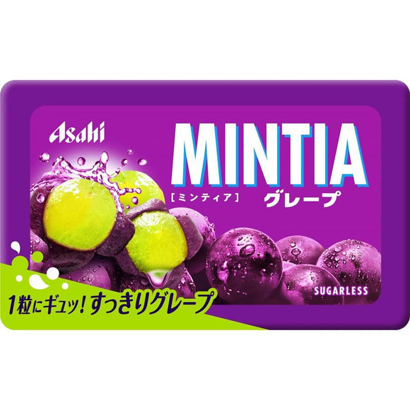 Asahi MINTIA Grape Flavored Gum 50pcs