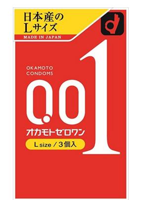 Okamoto Condom 0.01 L size 3pcs