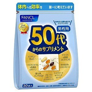 FANCL芳珂 綜合維生素30日量 50歲男性用 30袋/包