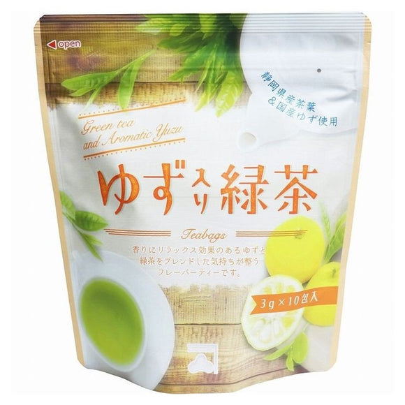 柚子綠茶 10包