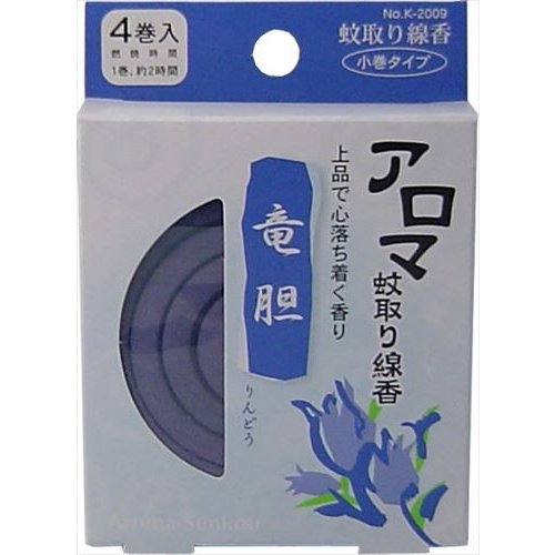 AROMA Aroma Mosquito Coil Gentian 4 rolls