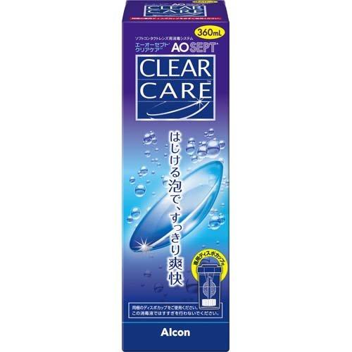 Alcon AOSept ClearCare 耶歐雙氧 隱形眼鏡清潔液 360mL