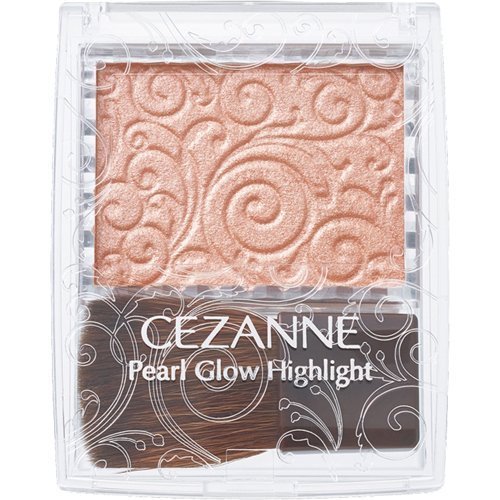 CEZANNE Pearlescent Highlighter 02 Rose Beige (2.4g)