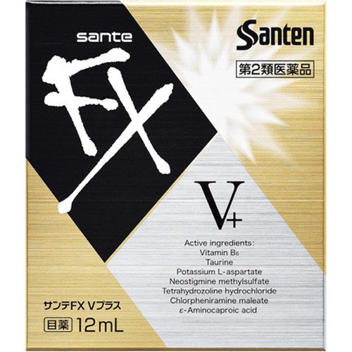 [Second-class pharmaceuticals] Santen Pharmaceutical FX V+ Golden Eye Drops 12ml/bottle Cooling 5+