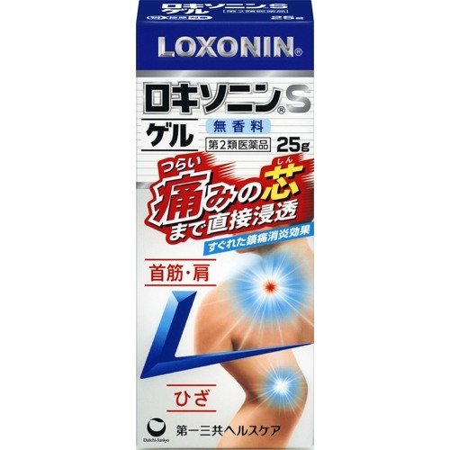 [2nd-Class OTC Drug] Daiichi Sankyo LOXONIN Health Care Loxonin S Gel Pain Plaster 25g
